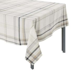 Better Homes and Gardens Woven Monday Plaid Table Cloth - Multi color - 60"x 84" - Better Homes and Gardens