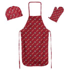 49ers 3PC Set - Apron; Mitt; Hat - 1NFL/69900/0013/RET