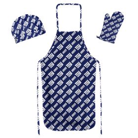 NY Giants 3PC Set - Apron; Mitt; Hat - 1NFL/69900/0081/RET