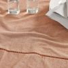 Better Homes & Gardens Chambray Cotton 50" x 50" Table Throw, Gingerbread Brown - Better Homes & Gardens