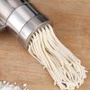 1pc Manual Noodle Press Machine; Noodle Machine Stainless Steel Household; Multiple Modes For Selection 7in*2.3in - 5 Kinds Of Molds