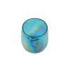 Better Homes & Gardens Hammered 19-Ounce Stemless Wine Glass, Luster Blue - Better Homes & Gardens