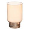 Better Homes & Gardens 17oz Pedestal Drinking Glass, Amber - Better Homes & Gardens