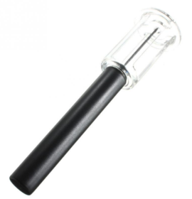 High End Pneumatic Wine Bottle Opener Black Cork Remover Easy Air Pressure Wine Opener H06 (Option: Black-1PC)